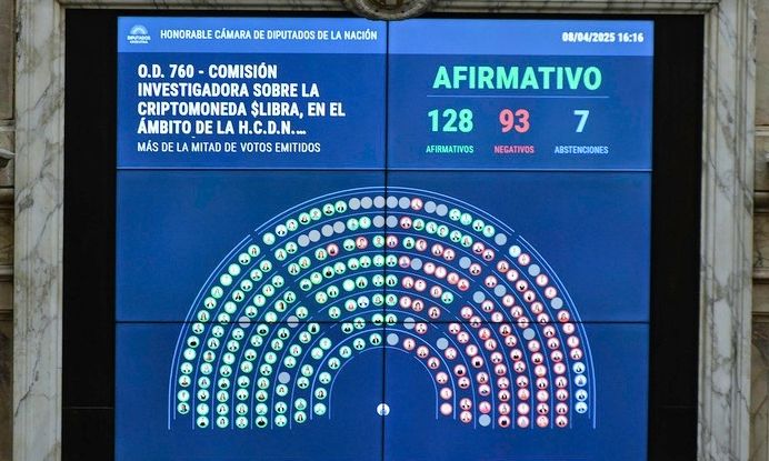 La Cámara de diputados aprobó una comisión para investigar el escándalo $ LIBRA